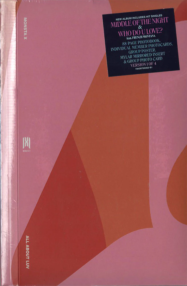 몬스타엑스 | MONSTA X 1ST ENGLISH ALBUM [ ALL ABOUT LUV ] PHOTOBOOK VERSION - Image 2