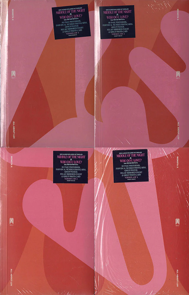 몬스타엑스 | MONSTA X 1ST ENGLISH ALBUM [ ALL ABOUT LUV ] PHOTOBOOK VERSION - Image 6