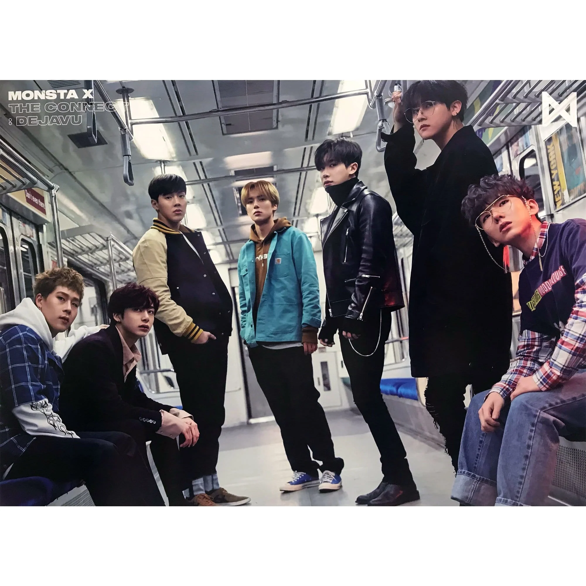 몬스타엑스 | MONSTA X | 6TH MINI ALBUM [ THE CONNECT: DEJAVU ] | POSTER ONLY - Image 2