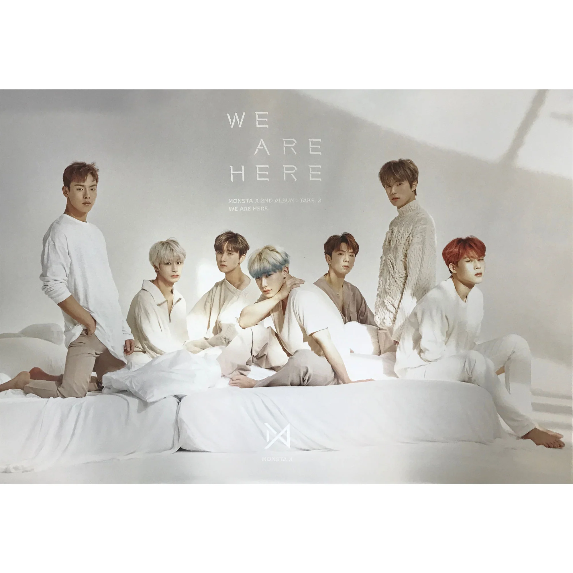 몬스타 엑스 | MONSTA X | 2ND ALBUM [ TAKE 2. WE ARE HERE ] | POSTER ONLY - Image 2