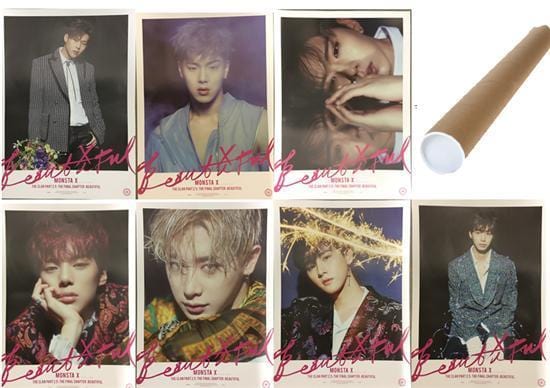 몬스타엑스 | MONSTA X | 1ST ALBUM [ THE CLAN PART. 2.5: THE FINAL CHAPTER ] | POSTER ONLY