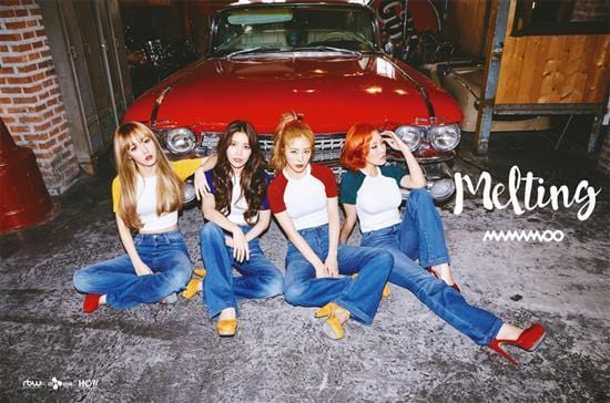 마마무 | MAMAMOO | 1ST ALBUM [ MELTING ] | (A VER.) POSTER ONLY