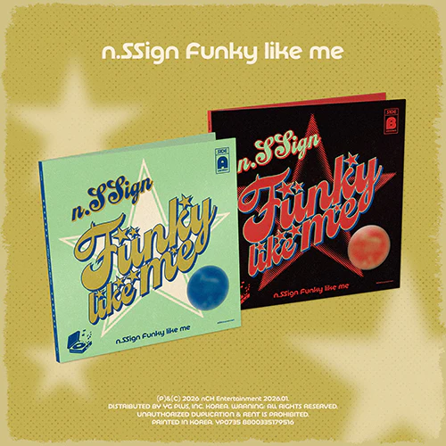 엔싸인 | n.SSign [ Funky like me ] SIGNED ALBUM / LIMITED