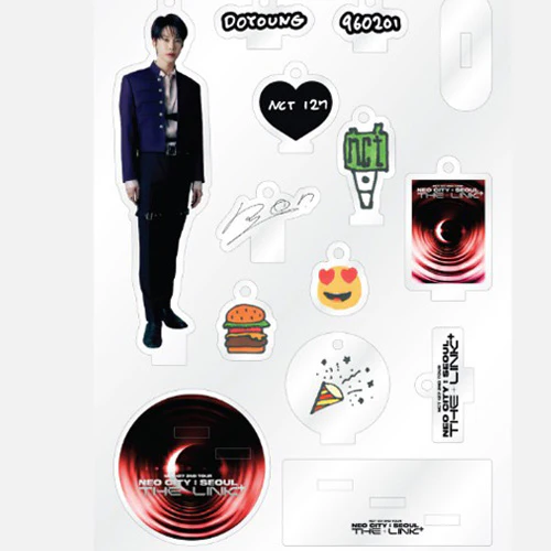 엔시티127 | NCT 127 [ 2ND TOUR 'NEO CITY : SEOUL – THE LINK ⁺’ ] ACRYLIC STAND KEY RING - Image 6