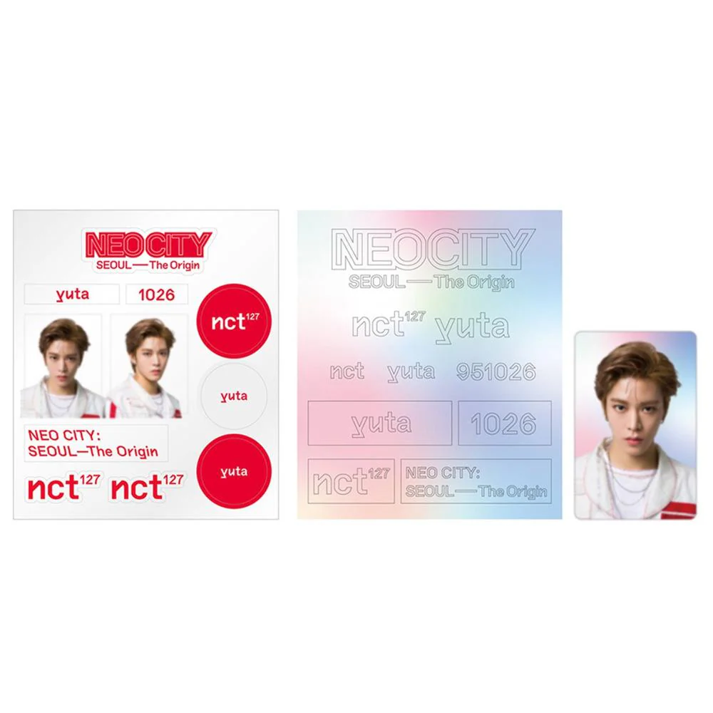엔시티127 | NCT 127 [ NEO CITY : SEOUL - THE ORIGIN ] LIGHT STICK DECO STICKER + PHOTO CARD - Image 6