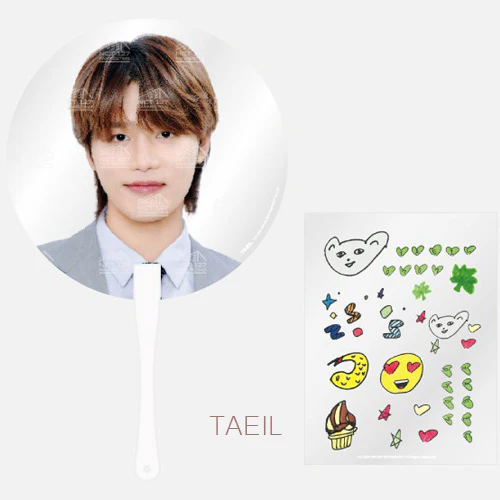 엔시티127 | NCT 127 [ OFFICE : FOUNDATION DAY ] CLEAR FAN + DECO STICKER SET - Image 2