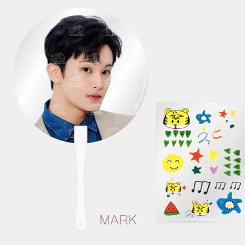 엔시티127 | NCT 127 [ OFFICE : FOUNDATION DAY ] CLEAR FAN + DECO STICKER SET - Image 8