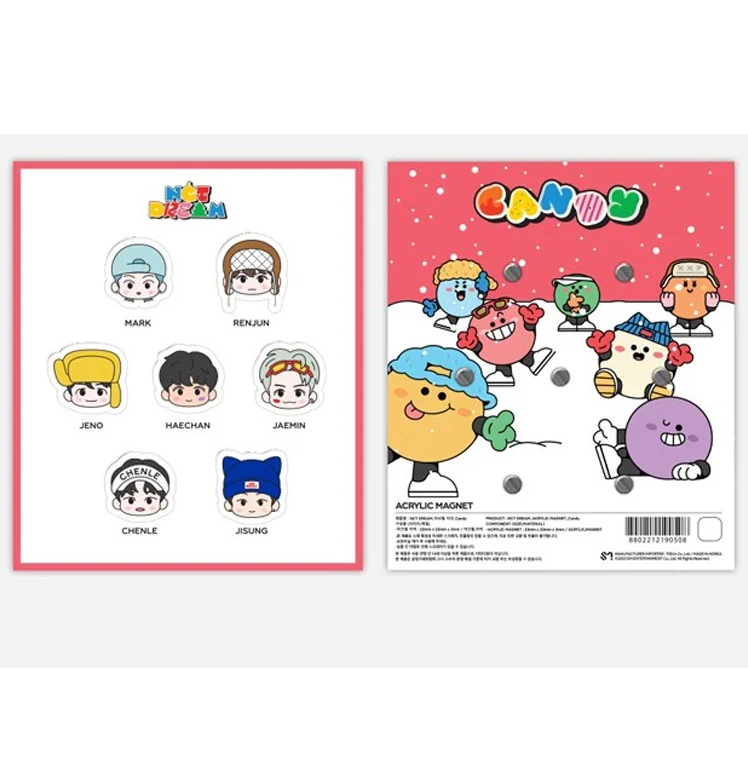 엔시티드림 | NCT DREAM [ CANDY ] ACRYLIC MAGNET