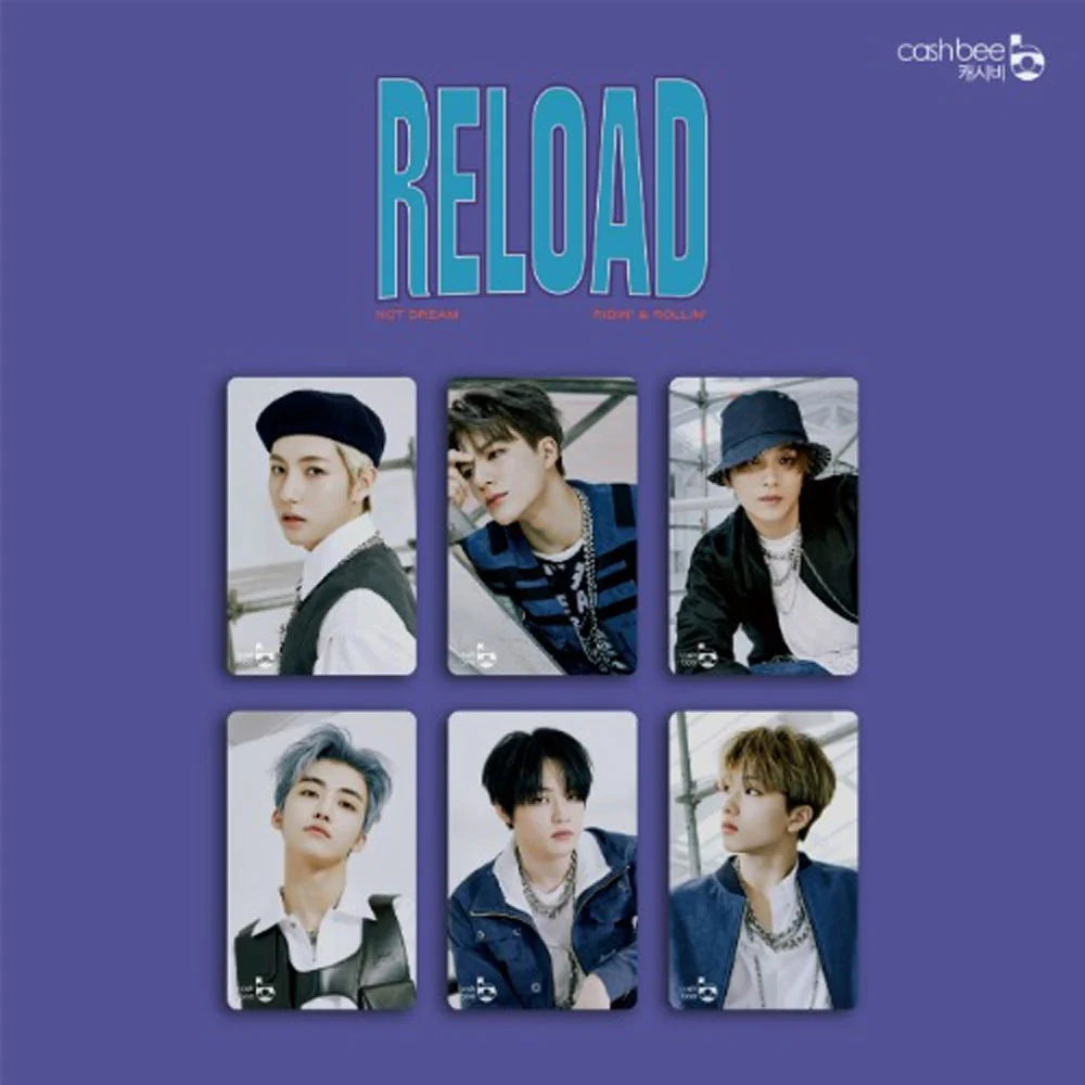 엔시티 드림 | NCT DREAM [ RELOAD ] CASHBEE TRANSPORTATION CARD