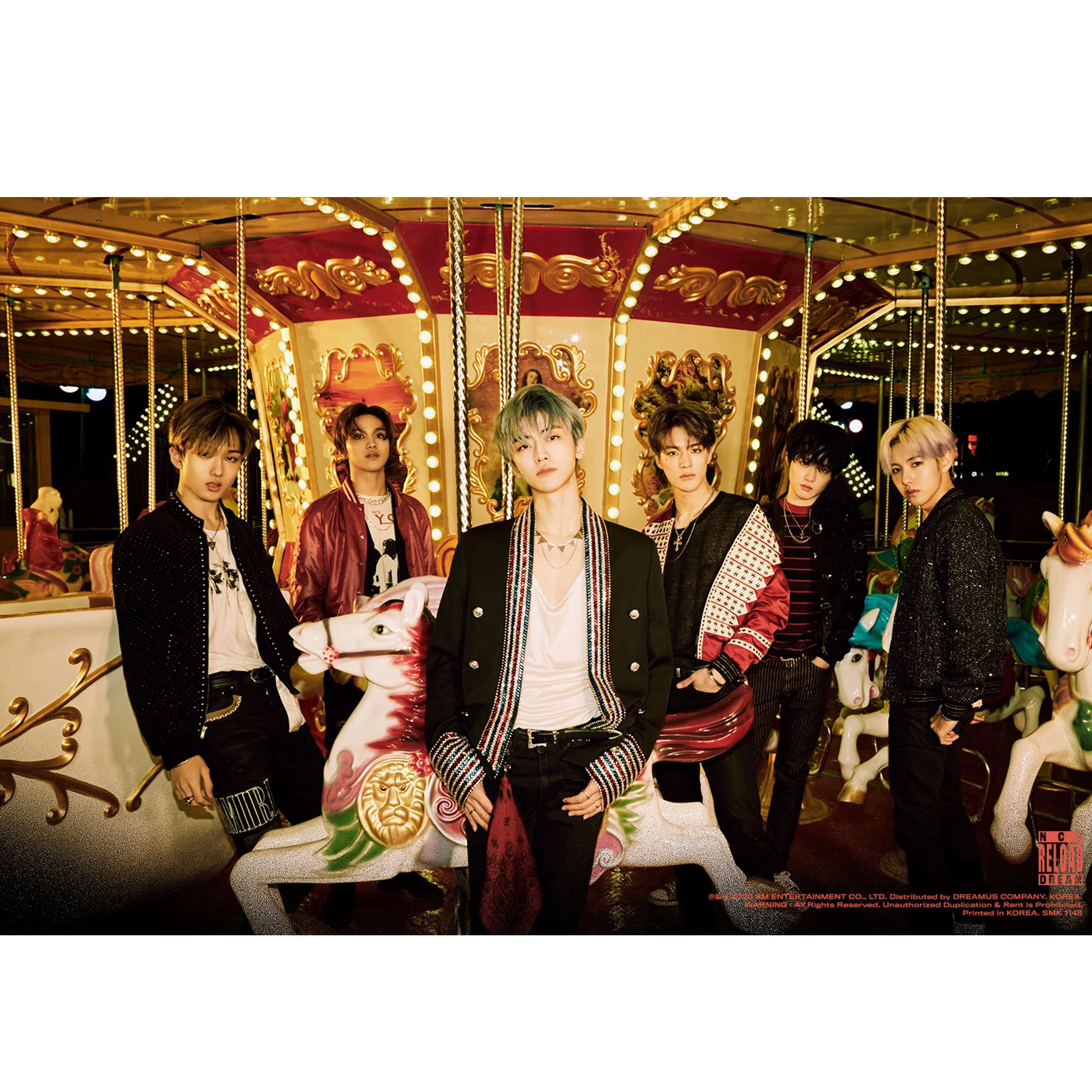 엔시티 드림 | NCT DREAM | 4TH MINI ALBUM [ RELOAD ] | (RIDIN' VER.) POSTER ONLY