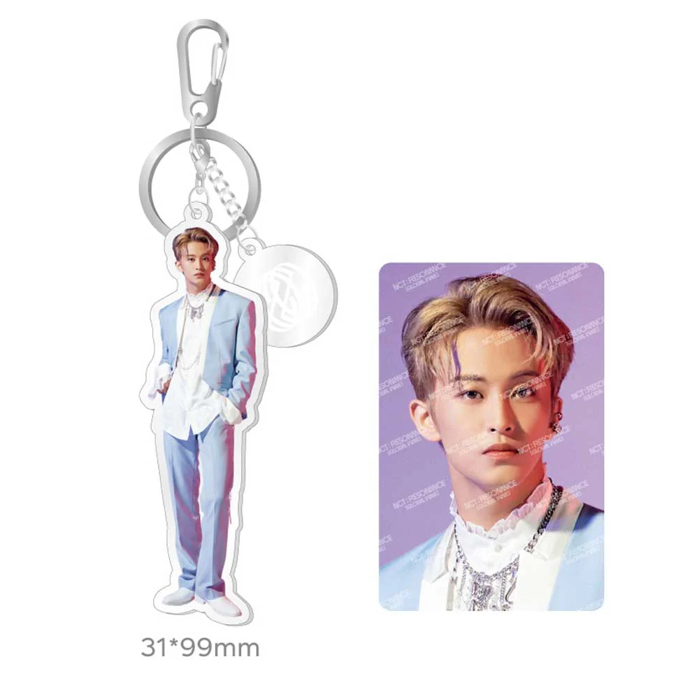 엔시티2020 | NCT 2020 [ GLOBAL WAVE ] ACRYLIC KEYRING + PHOTO CARD SET - Image 10