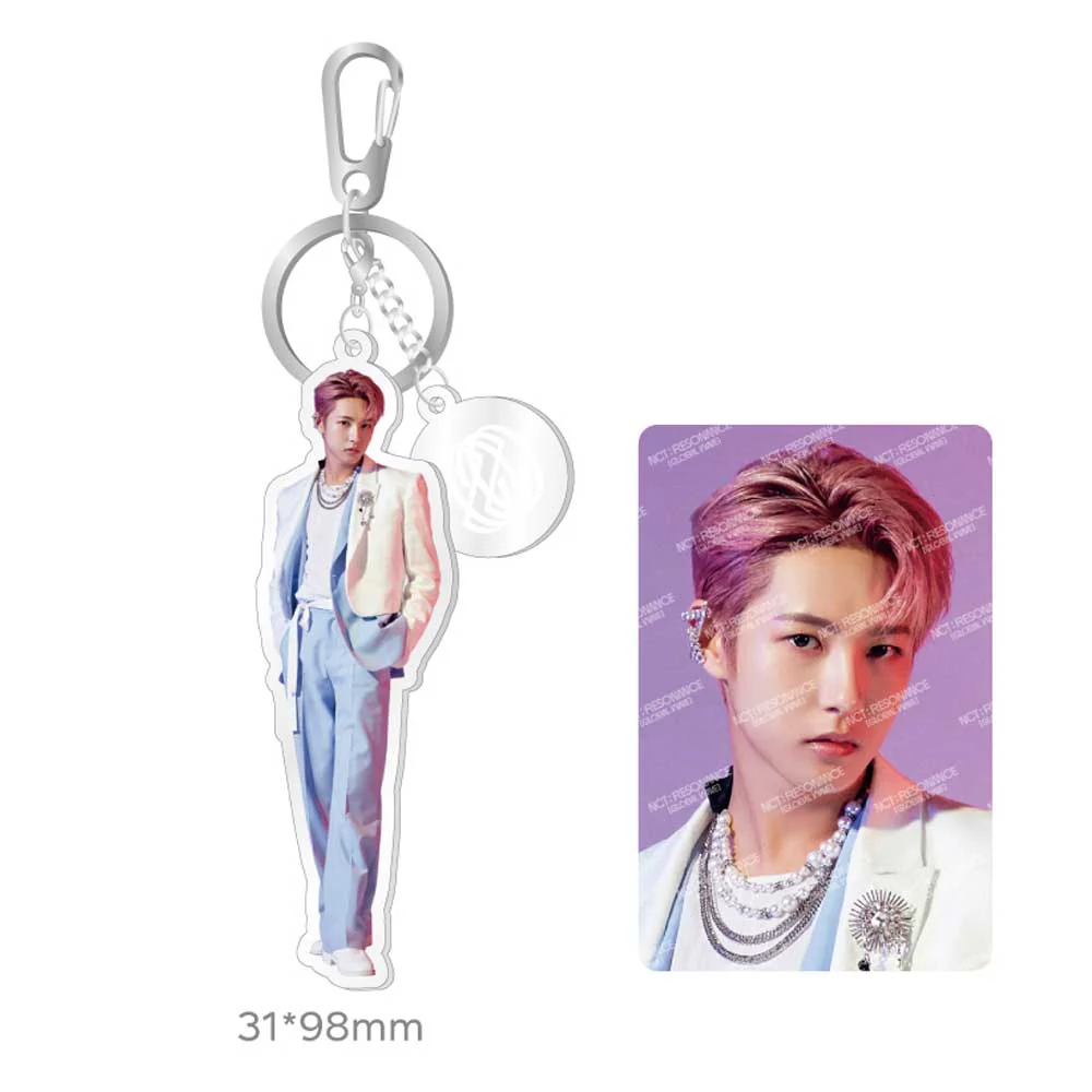 엔시티2020 | NCT 2020 [ GLOBAL WAVE ] ACRYLIC KEYRING + PHOTO CARD SET - Image 11