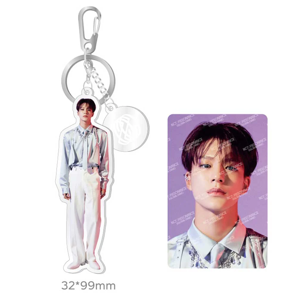 엔시티2020 | NCT 2020 [ GLOBAL WAVE ] ACRYLIC KEYRING + PHOTO CARD SET - Image 12