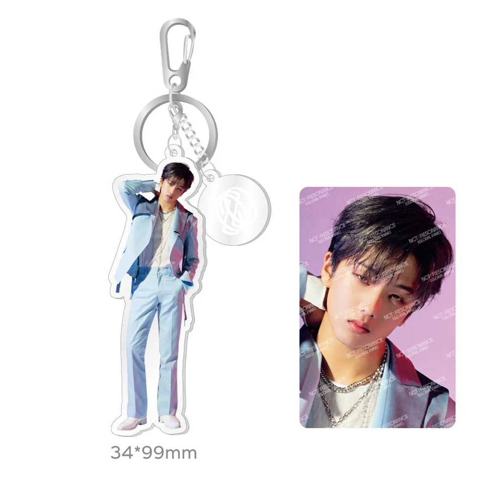 엔시티2020 | NCT 2020 [ GLOBAL WAVE ] ACRYLIC KEYRING + PHOTO CARD SET - Image 16