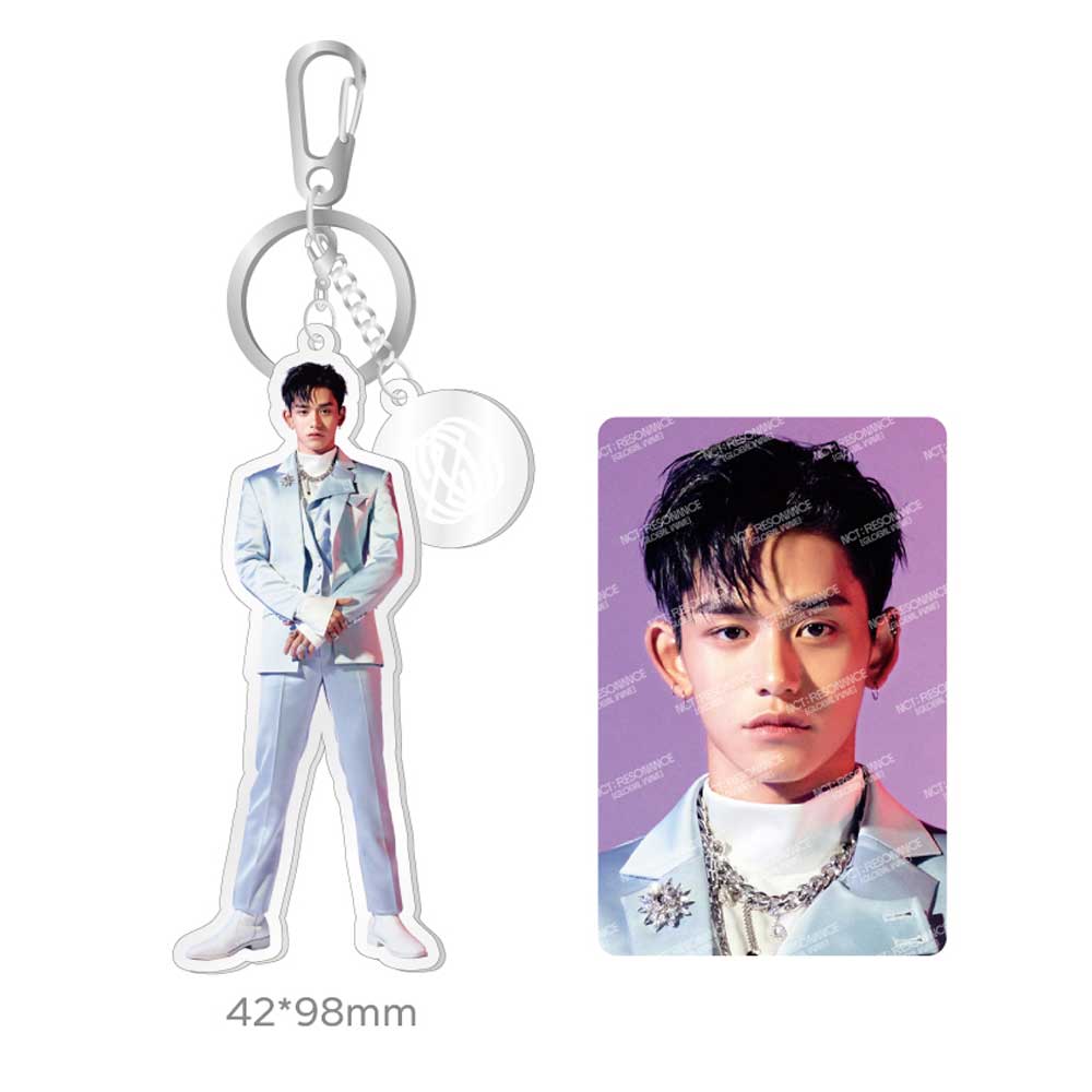 엔시티2020 | NCT 2020 [ GLOBAL WAVE ] ACRYLIC KEYRING + PHOTO CARD SET - Image 17