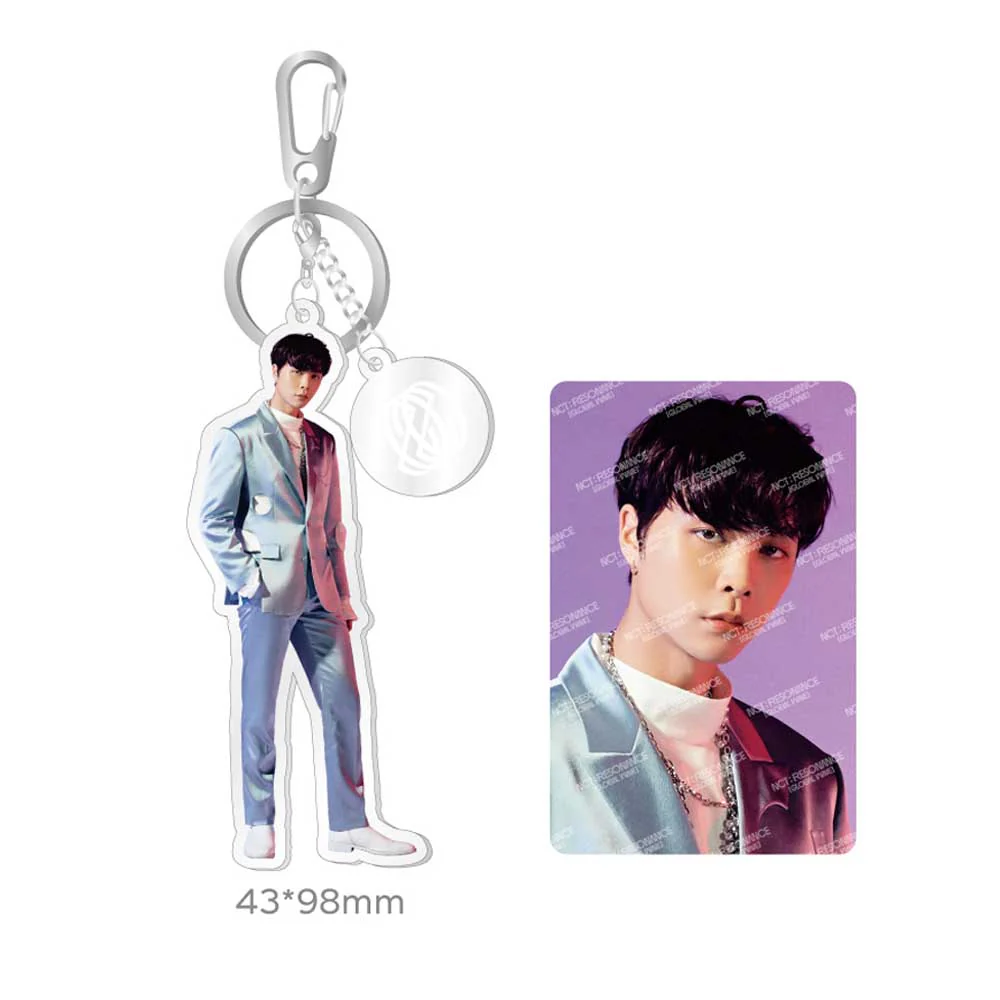 엔시티2020 | NCT 2020 [ GLOBAL WAVE ] ACRYLIC KEYRING + PHOTO CARD SET - Image 3
