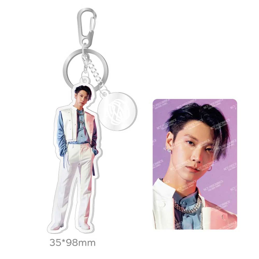 엔시티2020 | NCT 2020 [ GLOBAL WAVE ] ACRYLIC KEYRING + PHOTO CARD SET - Image 7