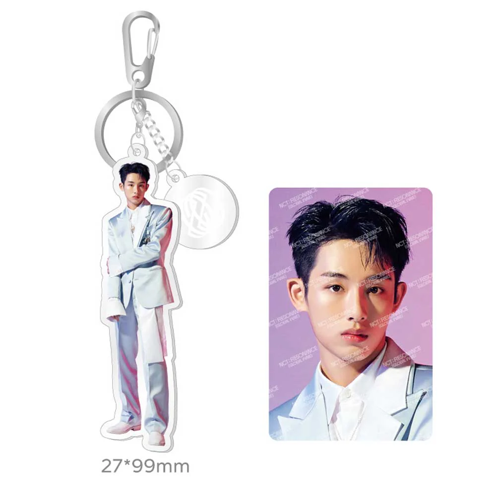 엔시티2020 | NCT 2020 [ GLOBAL WAVE ] ACRYLIC KEYRING + PHOTO CARD SET - Image 9