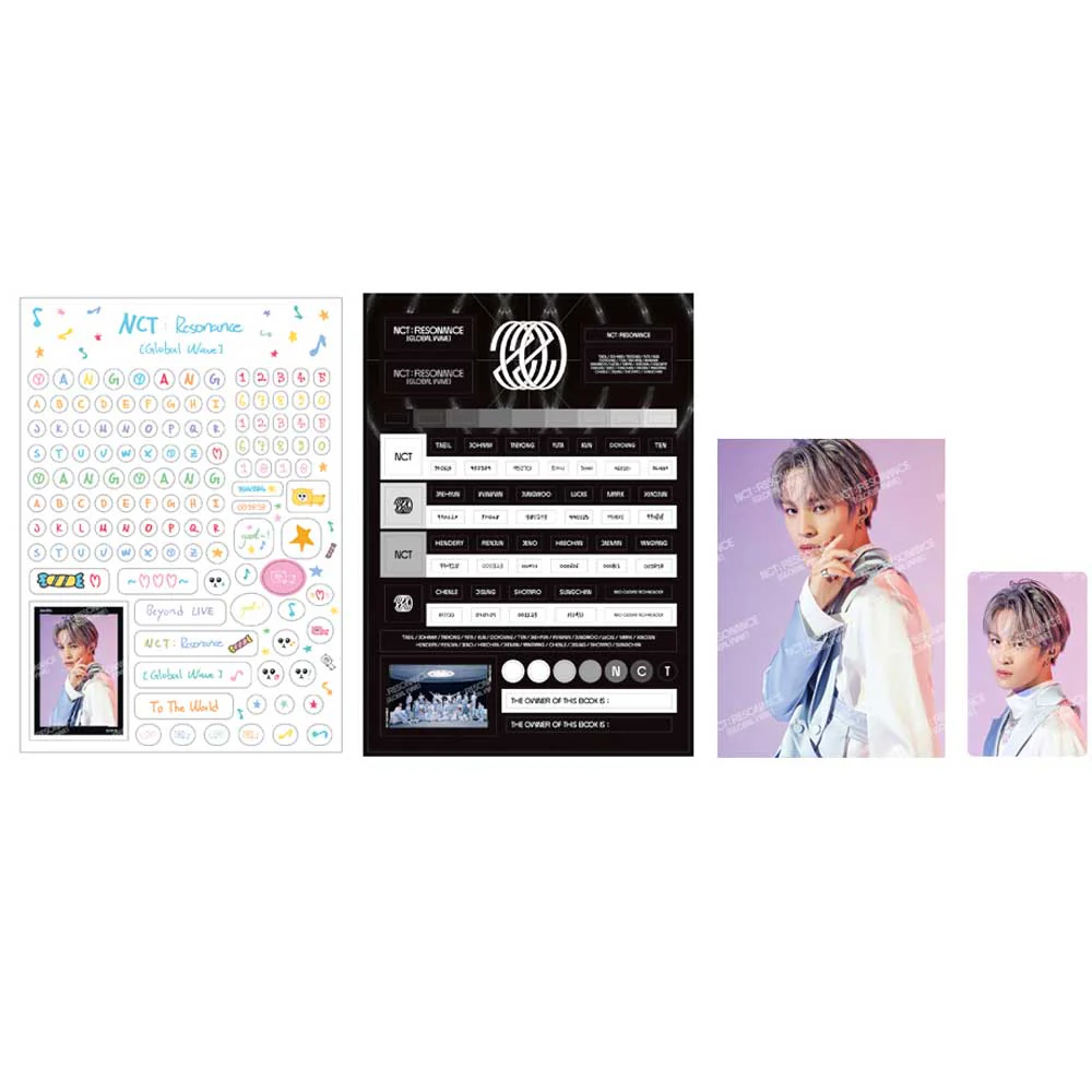 엔시티2020 | NCT 2020 [ GLOBAL WAVE ] DECO STICKER + PHOTO SET - Image 21