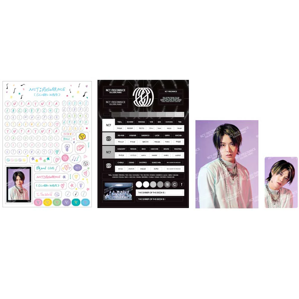 엔시티2020 | NCT 2020 [ GLOBAL WAVE ] DECO STICKER + PHOTO SET - Image 5