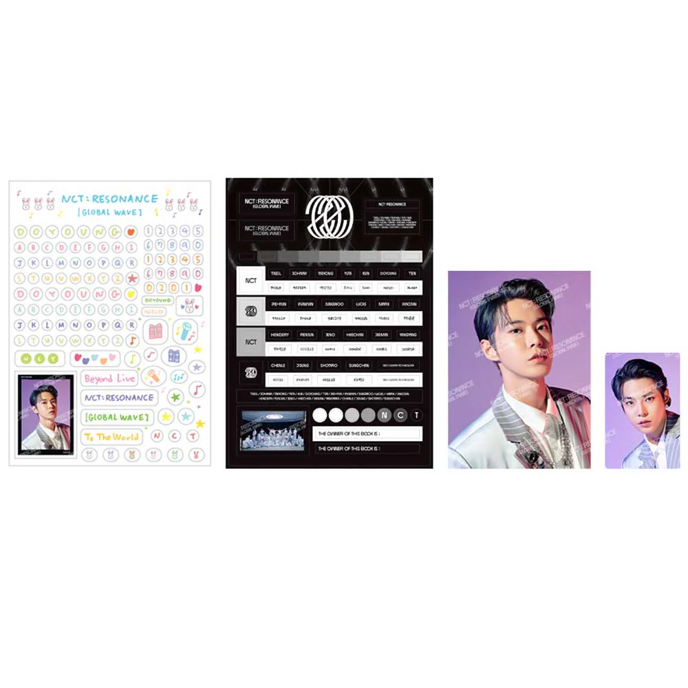 엔시티2020 | NCT 2020 [ GLOBAL WAVE ] DECO STICKER + PHOTO SET - Image 6