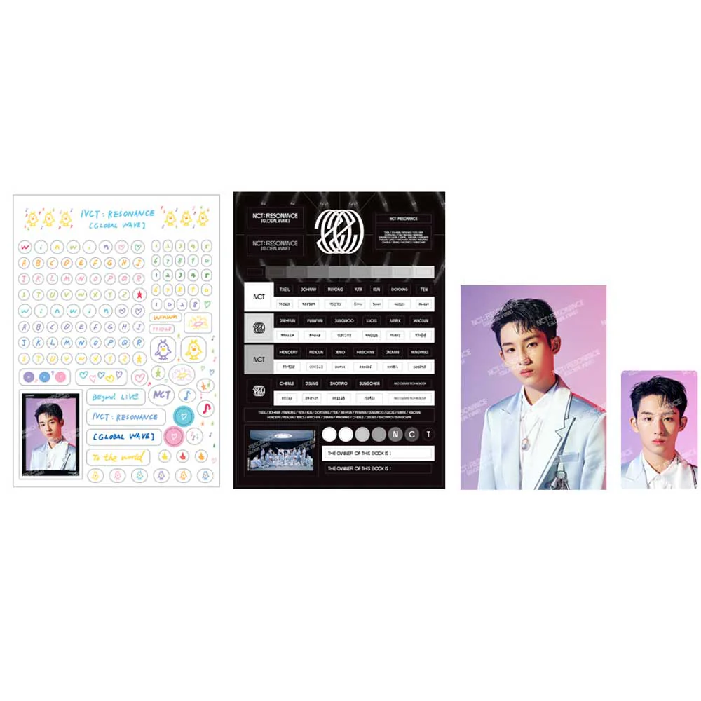 엔시티2020 | NCT 2020 [ GLOBAL WAVE ] DECO STICKER + PHOTO SET - Image 9