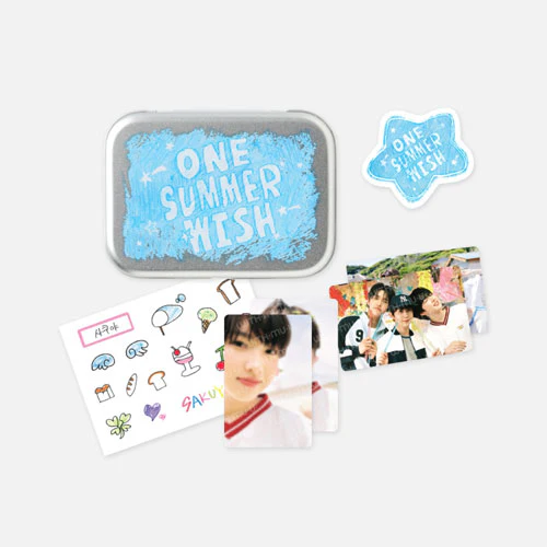 NCT WISH [ TINCASE SET ]THE 1ST PHOTO EXHIBITION [ ONE SUMMER WISH ] OFFICIAL MD