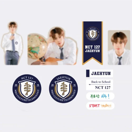 엔시티127 | NCT 127 [ 2021 BSK ] LUGGAGE STICKER + PHOTO CARD SET