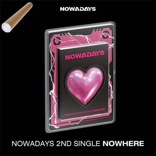 NOWADAYS 2ND SINGLE ALBUM [ NOWHERE ] + UNFOLDED POSTER - Image 2