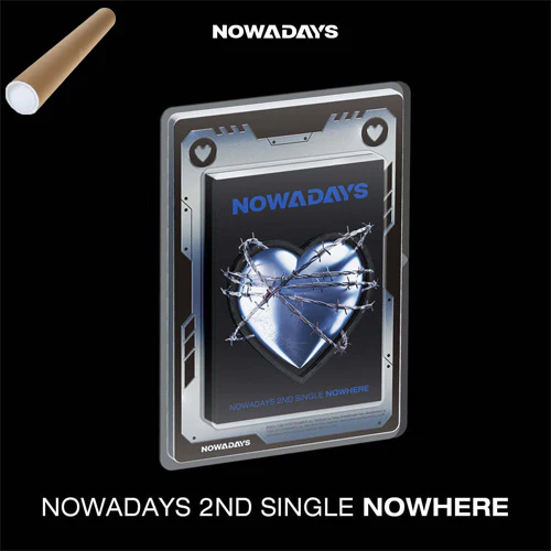 NOWADAYS 2ND SINGLE ALBUM [ NOWHERE ] + UNFOLDED POSTER - Image 3