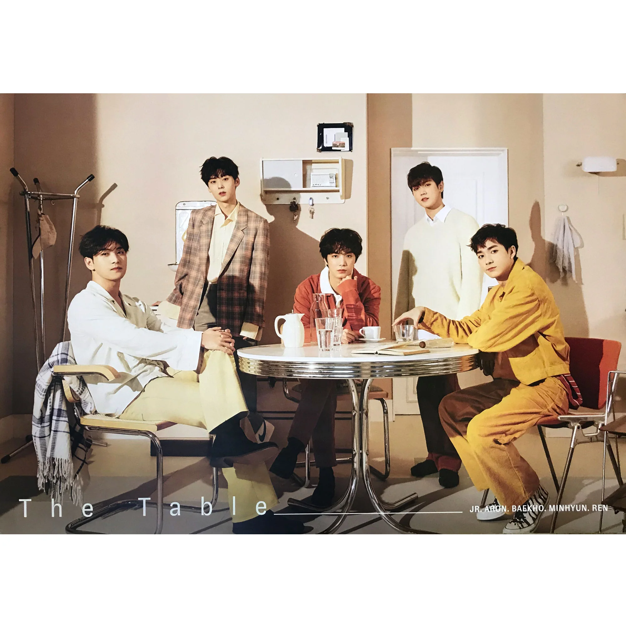 뉴이스트 | NU'EST | 7TH MINI ALBUM [ THE TABLE ] | (GROUP VER.) POSTER ONLY