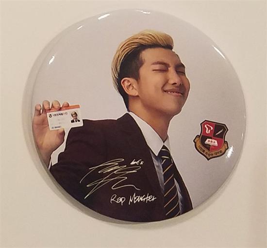 방탄소년단 | BTS [ SK OFFICIAL ] RAP MONSTER BUTTON BADGE