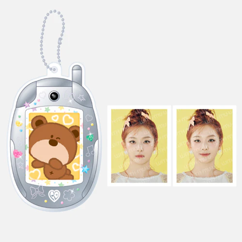 RED VELVET 2024 FANCON TOUR OFFICIAL MD [ PHOTO HOLDER KEY RING SET ] - Image 3