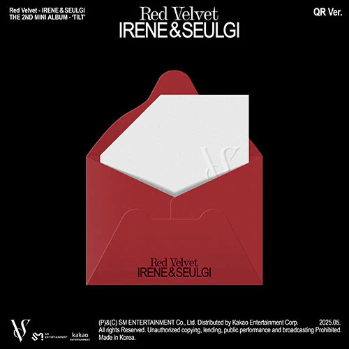 RED VELVET | IRENE & SEULGI 2ND MINI ALBUM [ TILT ] QR VER.