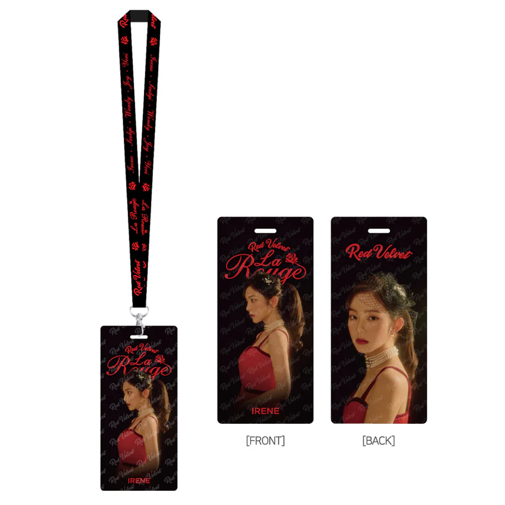 레드벨벳 | RED VELVET [ LA ROUGE ] LANYARD + HARD PHOTO