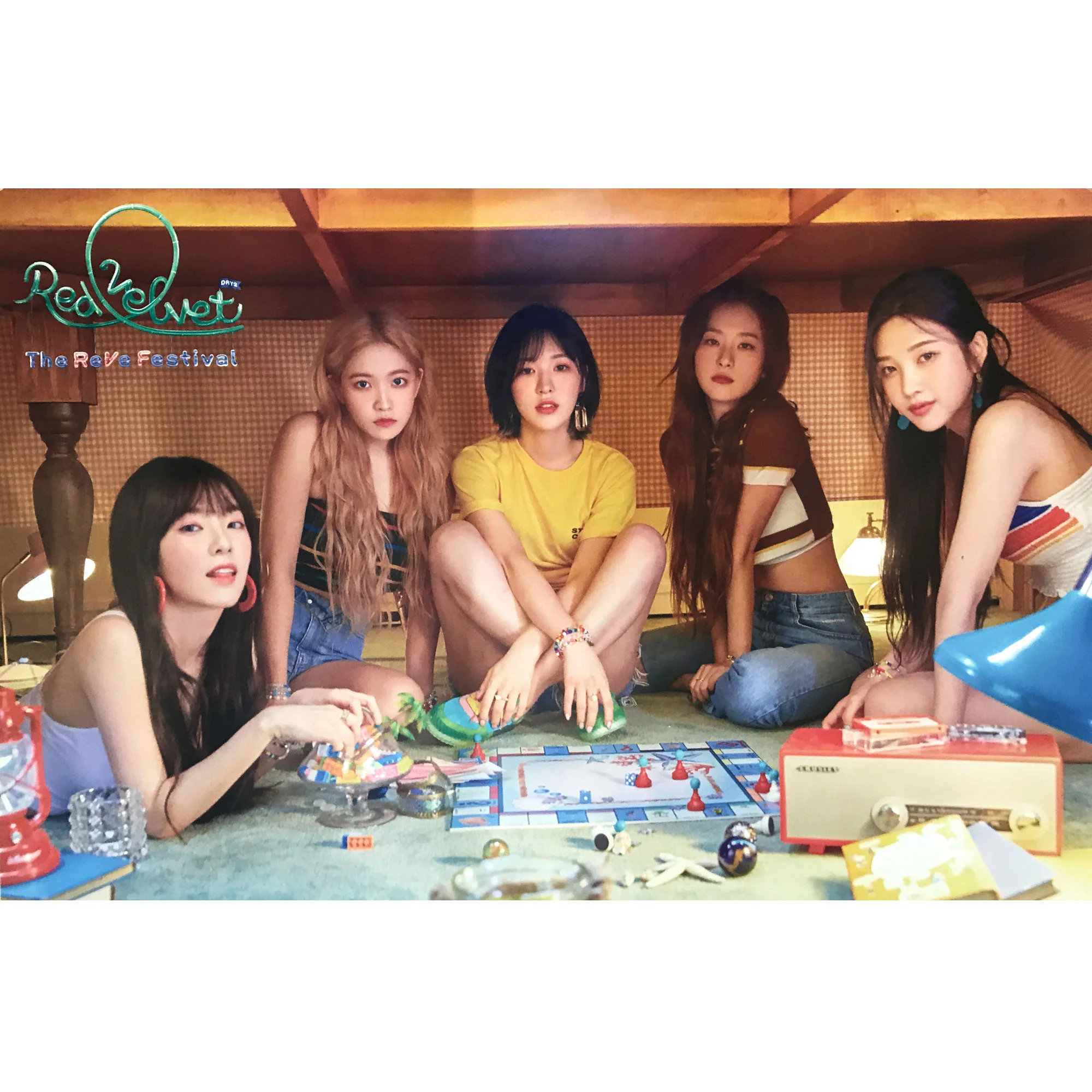 레드벨벳 | RED VELVET | 4TH SPECIAL MINI ALBUM [ THE REVE FESTIVAL: DAY 2 ] | (KIHNO VER.) POSTER ONLY