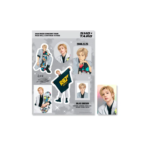 RIIZE [ REMOVABLE STICKER SET ] 2025 CONCERT TOUR RIIZING LOUD MD