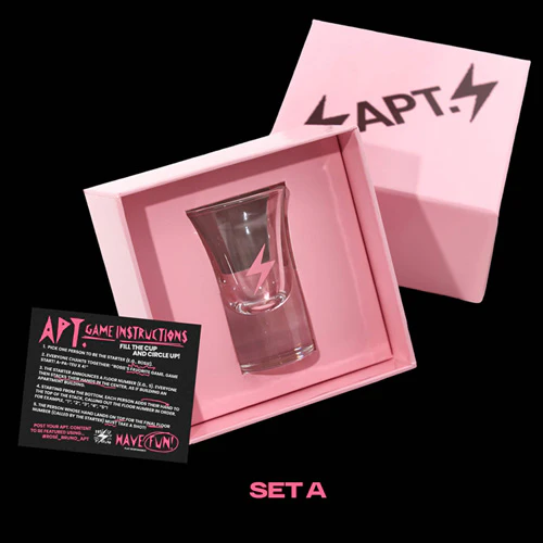 ROSÉ [ ROSIE ] (MD) APT SHOT GLASS SET - Image 2