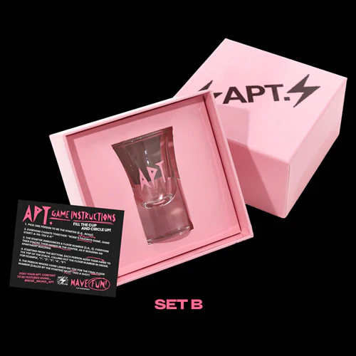 ROSÉ [ ROSIE ] (MD) APT SHOT GLASS SET - Image 3