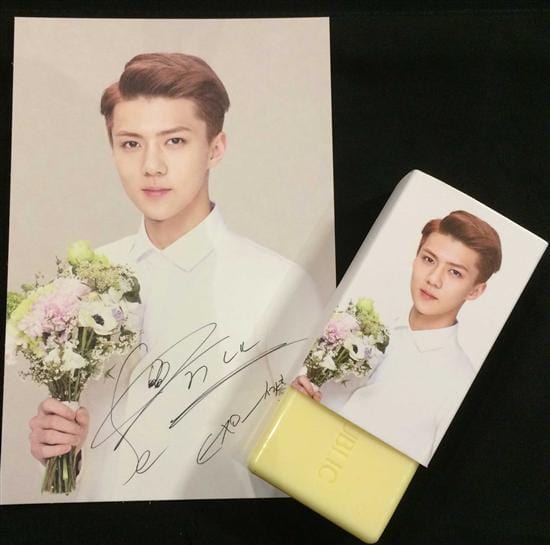 엑소 | EXO X NATURE REPUBLIC CLEANSING FOAM SOAP + 1 POST CARD [ SEHUN / APPLE MANGO ]