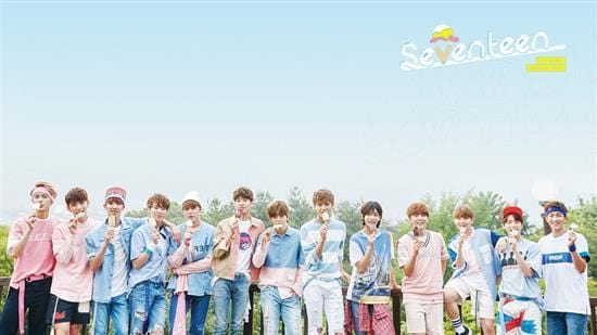 SEVENTEEN | 1ST ALBUM REPACKAGE [ LOVE & LETTER ] | (VERY NICE VER.) POSTER ONLY