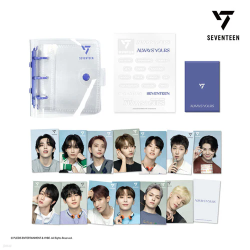 SEVENTEEN [ ALWAYS YOURS ] 3D LENTICULAR MINI CARD&BINDER