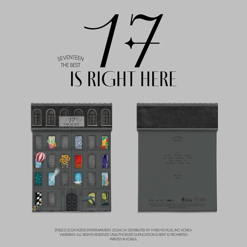 SEVENTEEN Best Album '17 Is Right Here' (Here Ver.) [US RELEASE]