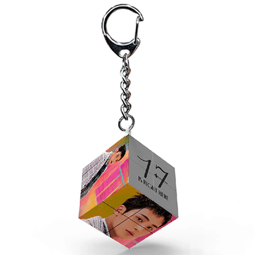 SEVENTEEN MINI CUBE KEYRING [ 17 RIGHT HERE ] - Image 10