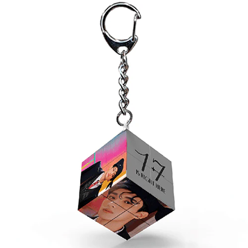 SEVENTEEN MINI CUBE KEYRING [ 17 RIGHT HERE ] - Image 11