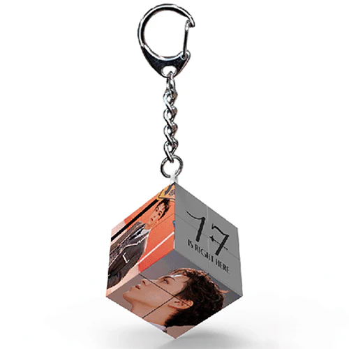 SEVENTEEN MINI CUBE KEYRING [ 17 RIGHT HERE ] - Image 13