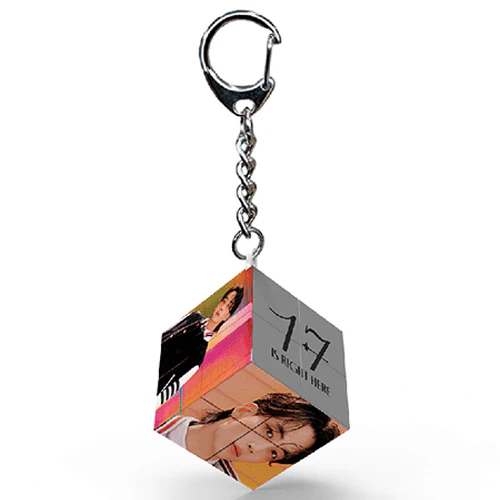 SEVENTEEN MINI CUBE KEYRING [ 17 RIGHT HERE ] - Image 3