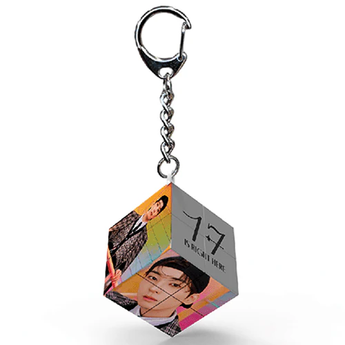 SEVENTEEN MINI CUBE KEYRING [ 17 RIGHT HERE ] - Image 7