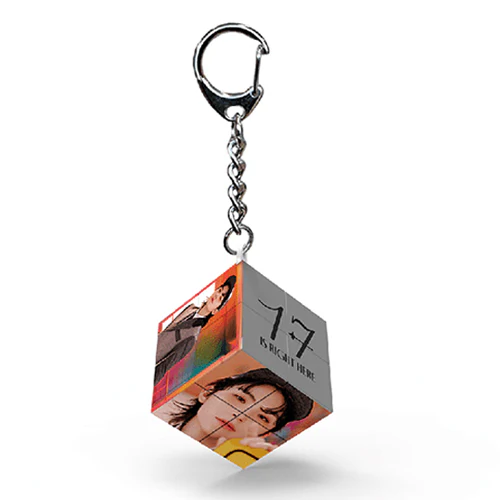 SEVENTEEN MINI CUBE KEYRING [ 17 RIGHT HERE ] - Image 8