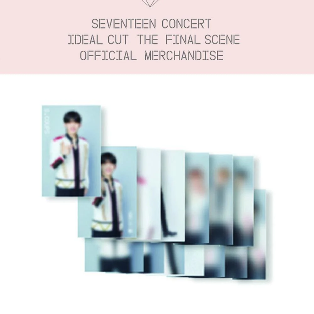 SEVENTEEN [ IDEAL CUT THE FINAL SCENE ] TRADING CARD SET